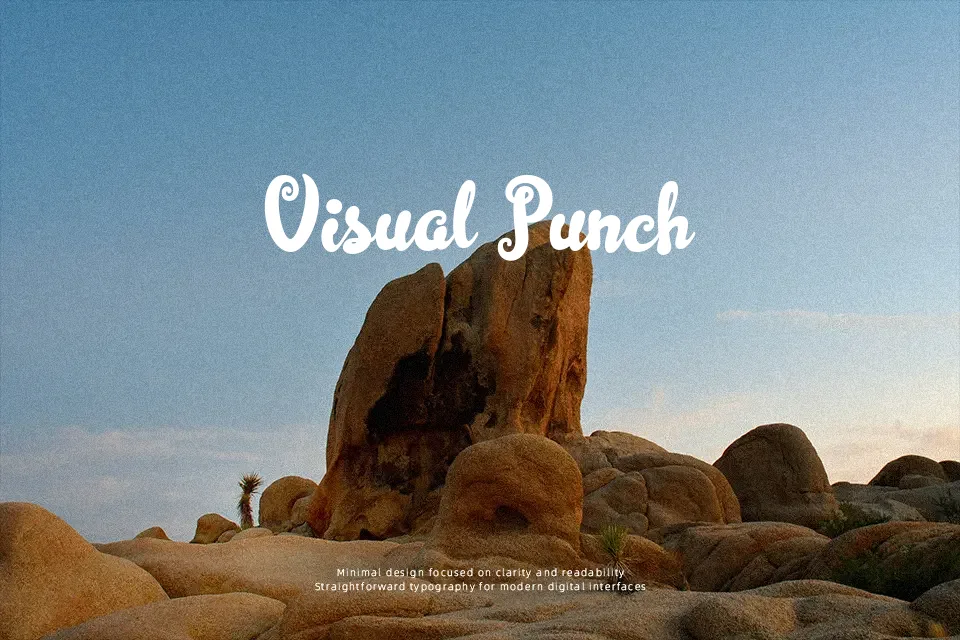 Simplisicky Font Font Preview for Dynamic Poster