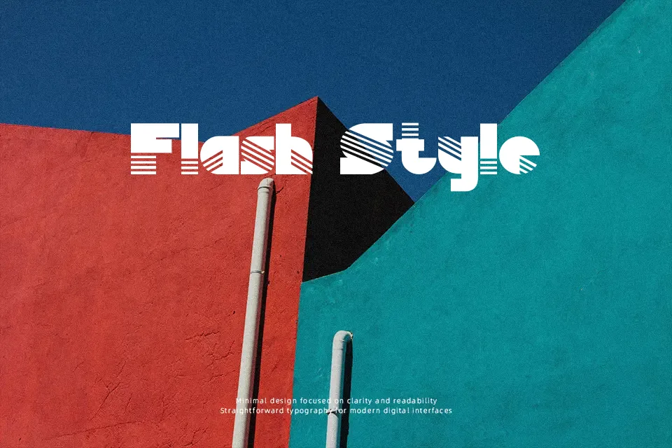 Simulata Font Font Preview for Groovy Logo