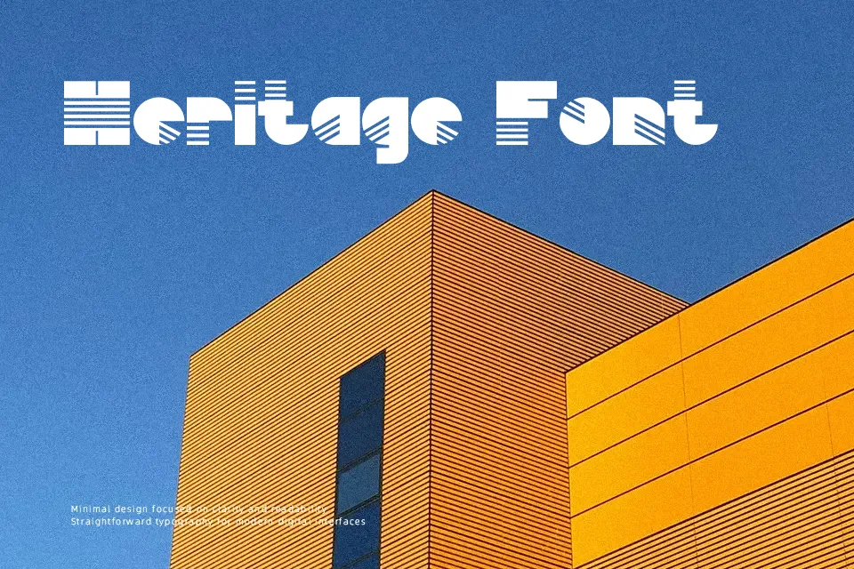 Simulata Font Display Font Preview for Packaging