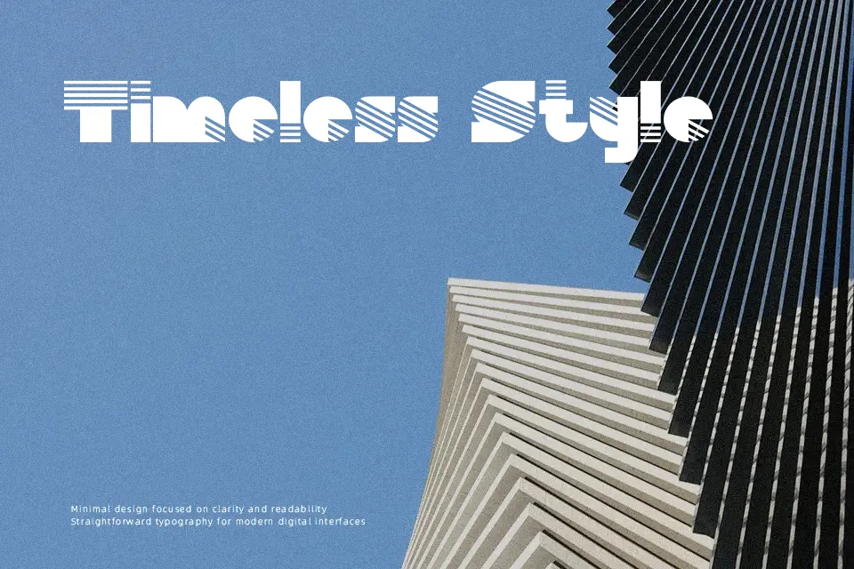 Simulata Font Font Preview for Bold Headline