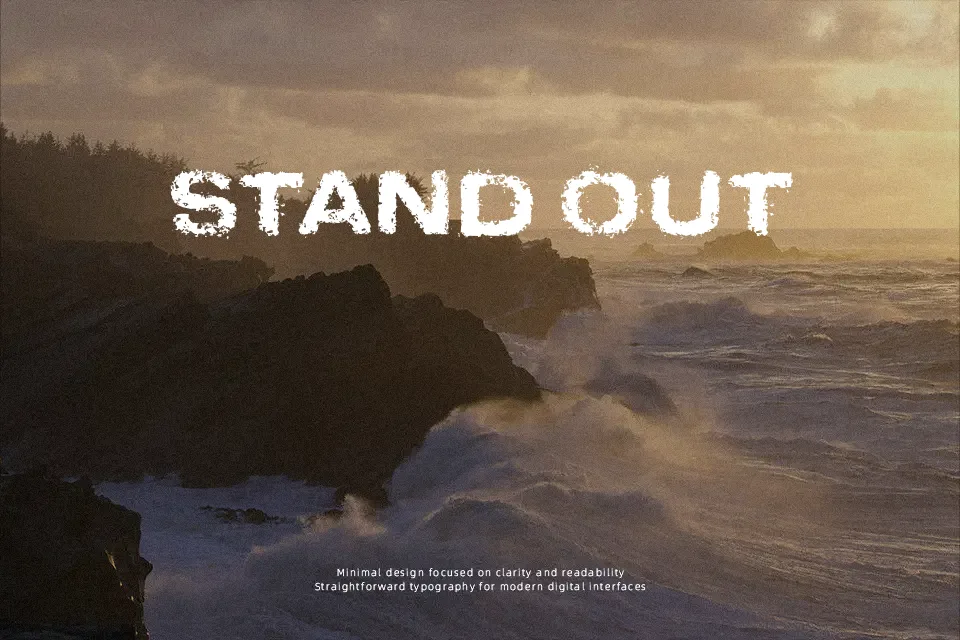 Sinder Font Font Preview for Dramatic Headline