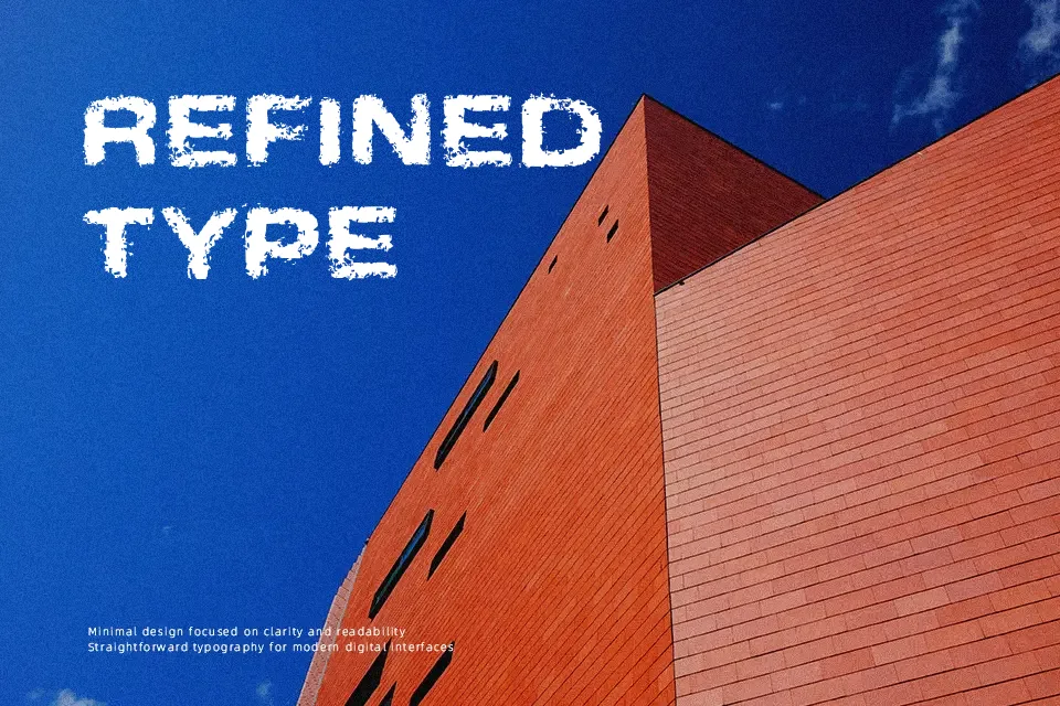 Sinder Font Display Font Preview for Logo