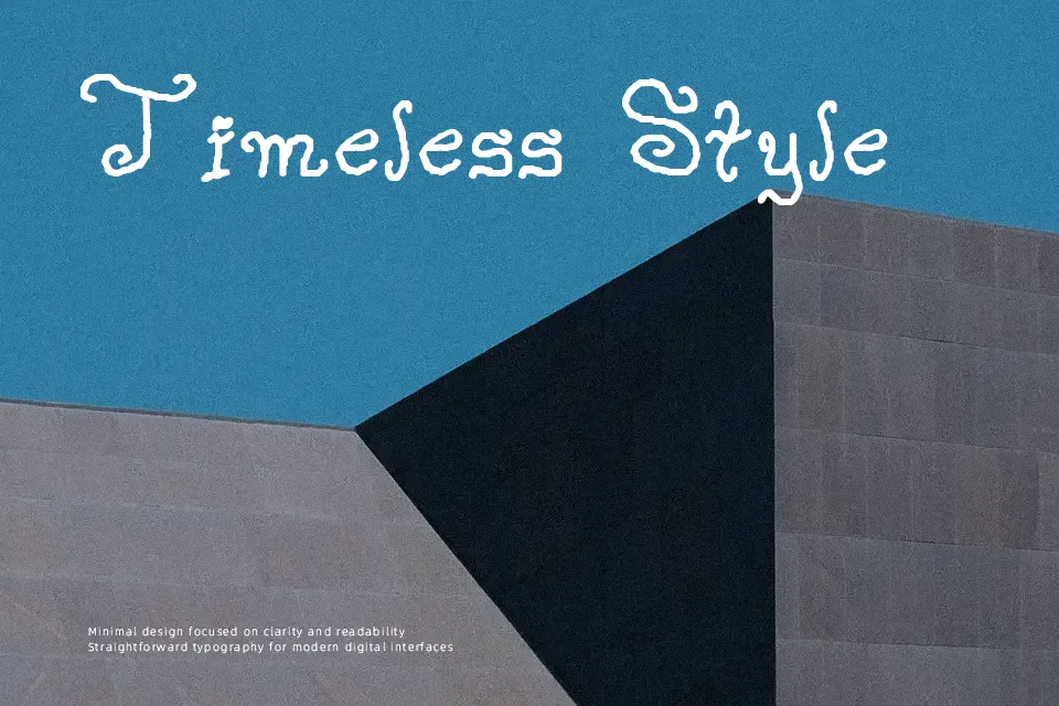 Single Gyrl Font Display Font Preview for Social Media