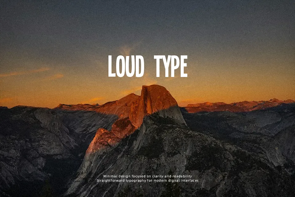 Single Sleeve Font Font Preview for Friendly Poster