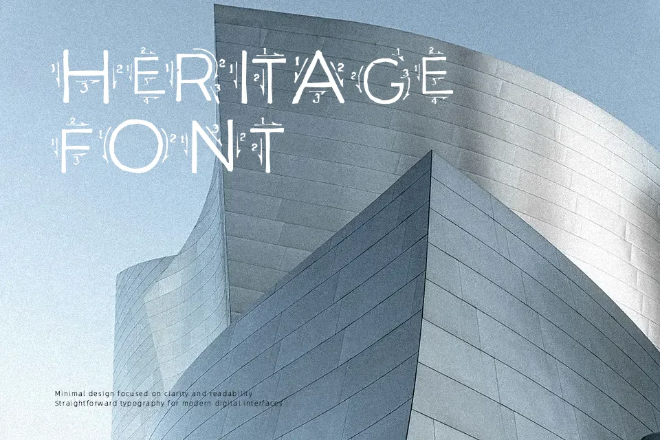 Single Stroke Font Decorative Font Preview for Logo