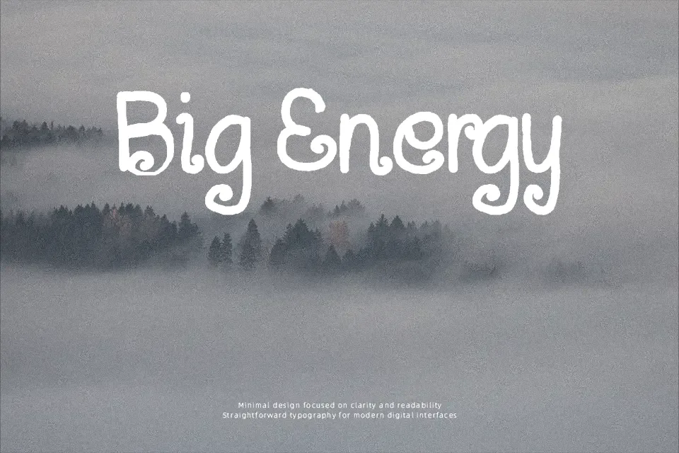 Situjuh Hand Font Font Preview for Cute Invitation
