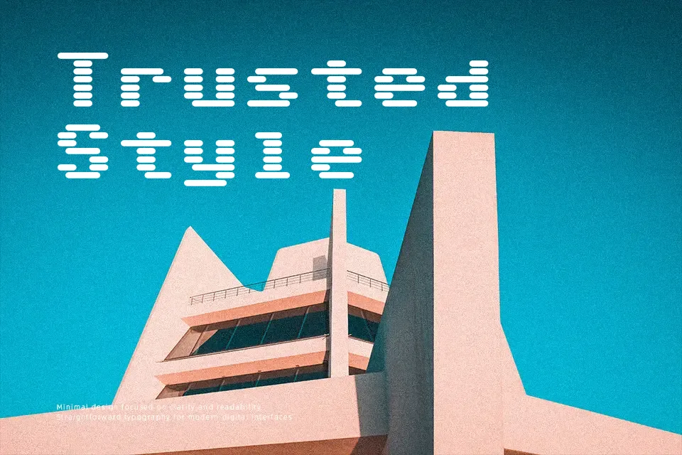 Sixtyfour Convergence Font Font Preview for Futuristic Headline