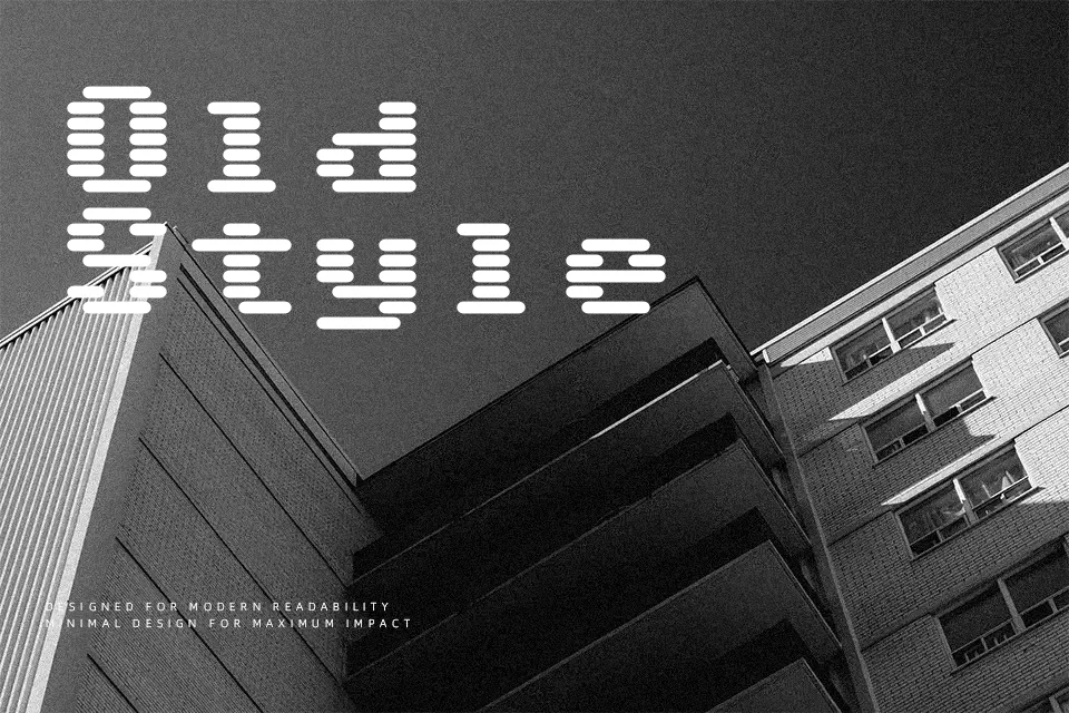 Sixtyfour Font Font Preview for Futuristic Poster