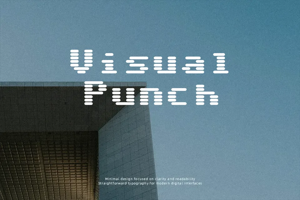 Sixtyfour Font Font Preview for Creative Poster