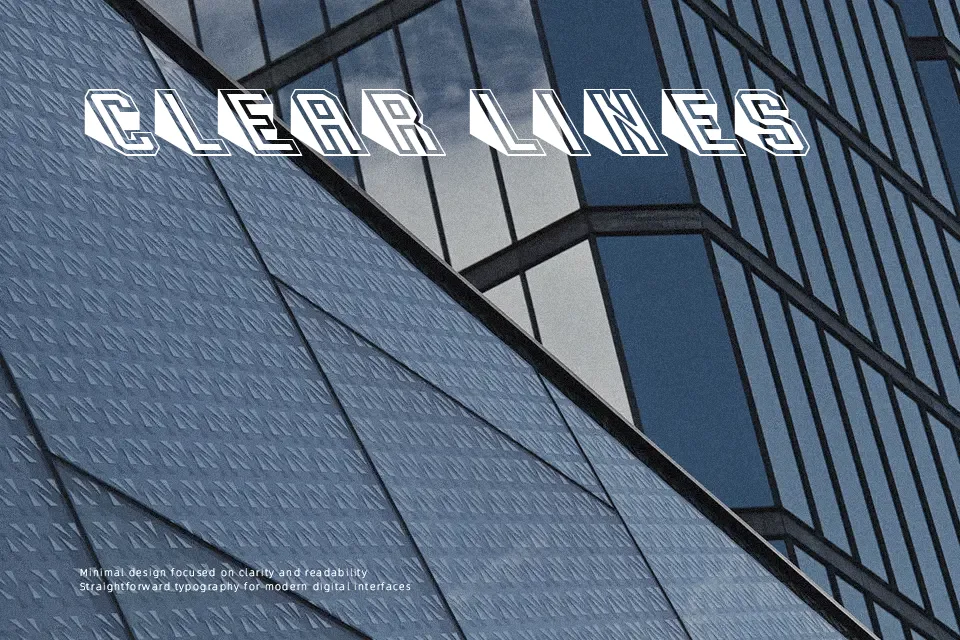 Skate Font Font Preview for Dramatic 3D
