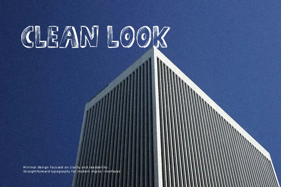 Sketch Book Font Decorative Font Preview