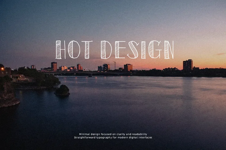 Sketch Toronto Font Decorative Font Preview for Headline