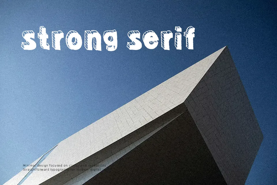 Sketched 3d Font Font Preview for Artistic Logo