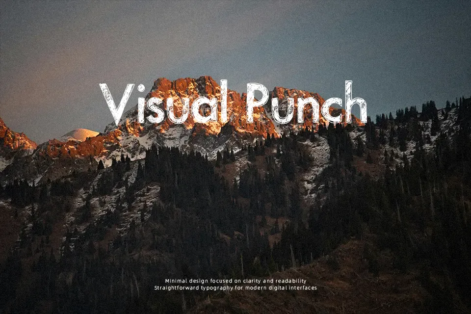 Sketchy Font Font Preview for Creative Packaging