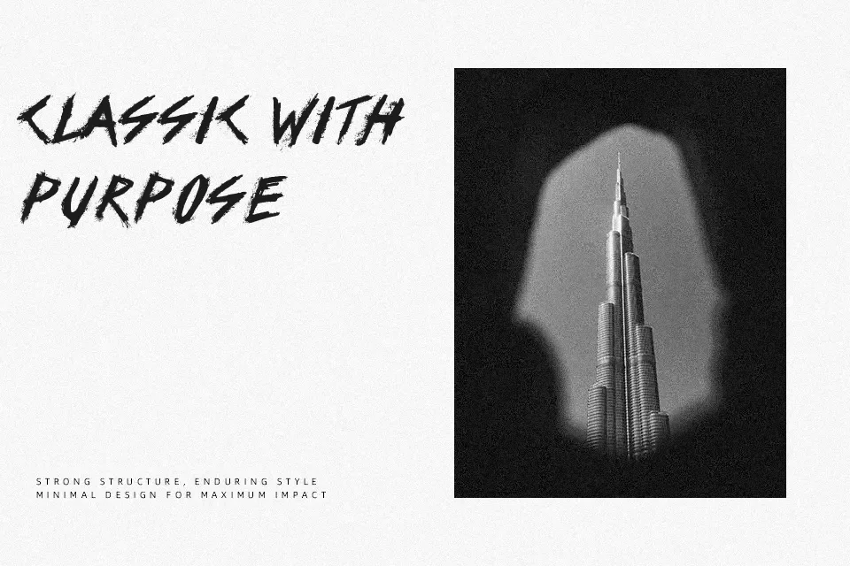 Skid Font Font Preview for Horror Mood