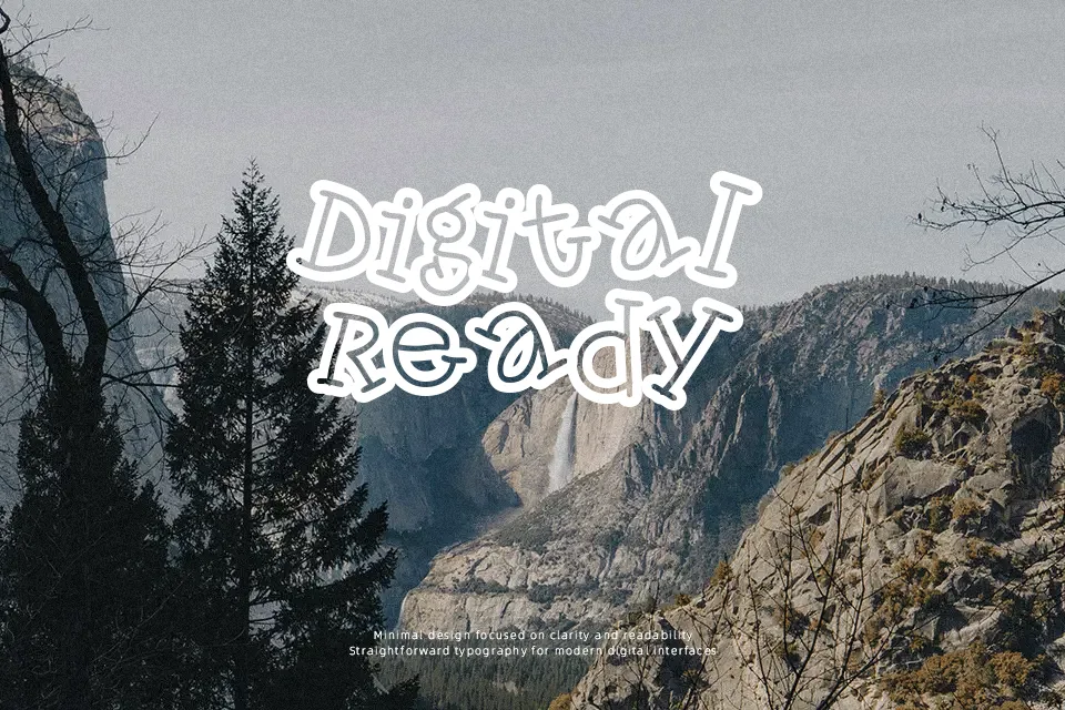 Skinny CapKick Font Condensed Font Preview for Headline