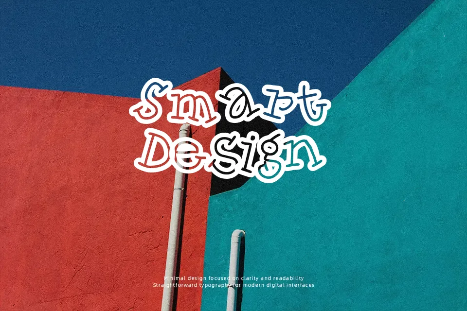Skinny CapKick Font Font Preview for Retro Mood
