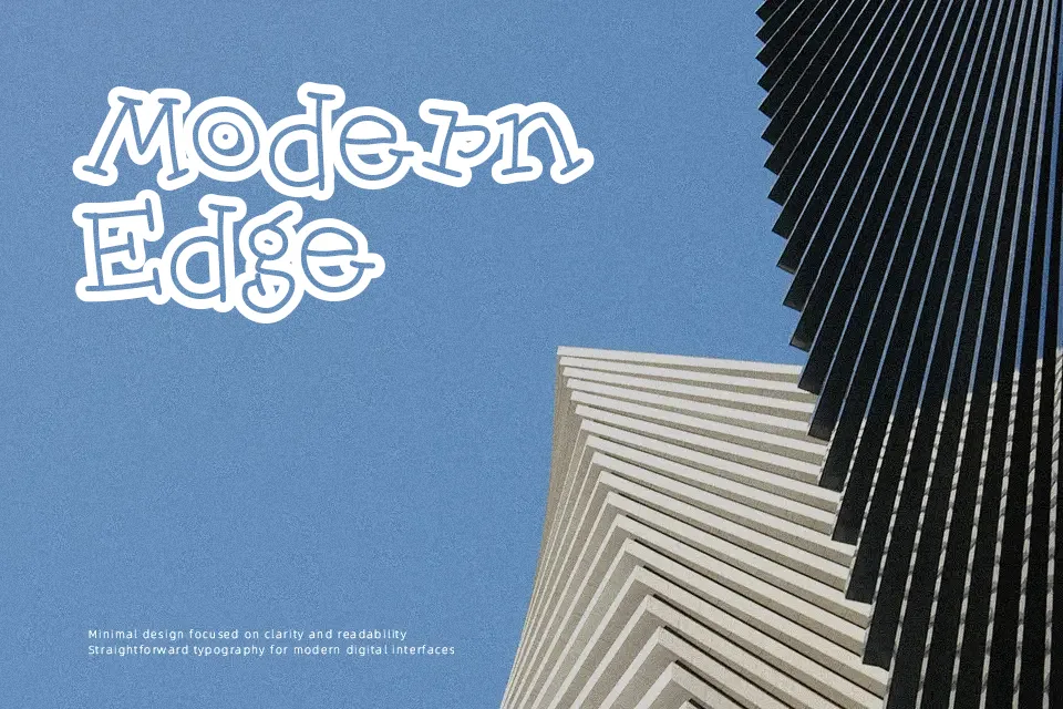 Skinny CapKick Font Display Font Preview for Headline