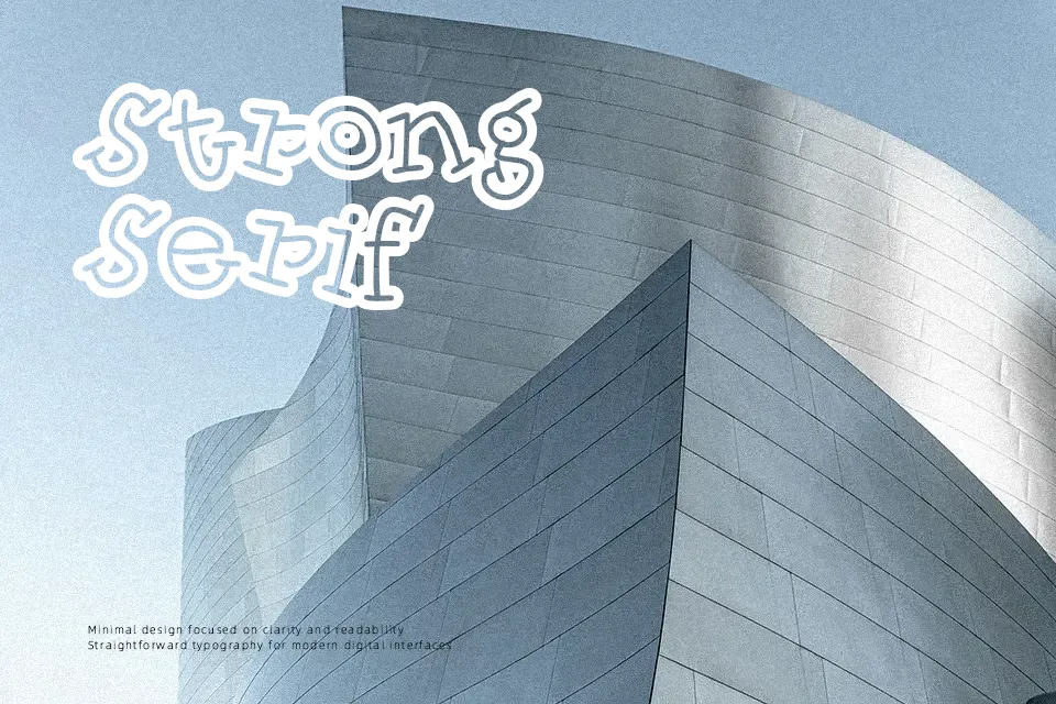 Skinny CapKick Font Font Preview for Playful Mood