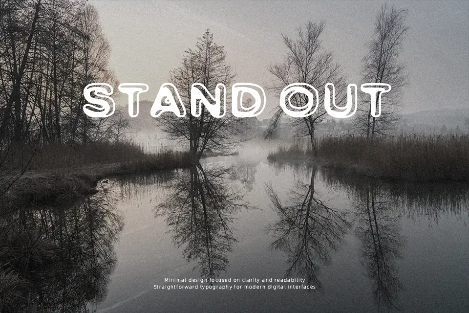 Skinny Zebra Font Display Font Preview for Headline