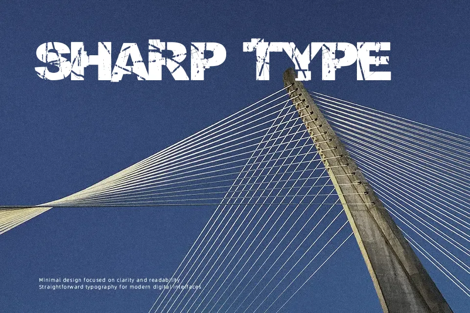 Skratch Punk Font Font Preview for Rough Advertising