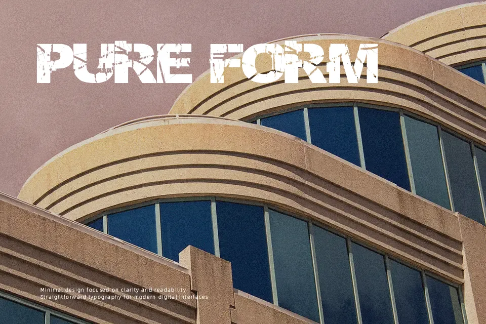 Skratch Punk Font Decorative Font Preview for Packaging