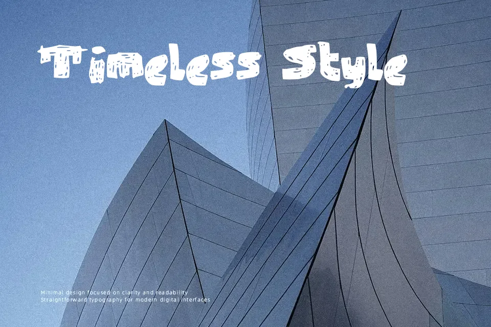 Skribble Black Font Font Preview for Friendly Logo