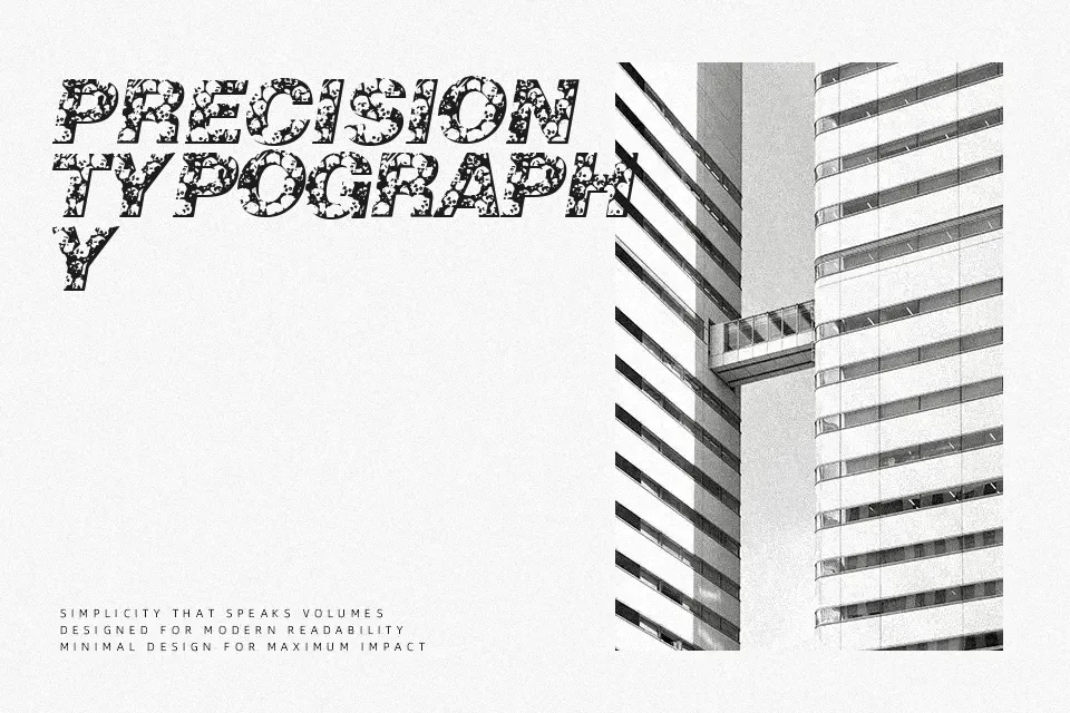 Skullvetica Font Decorative Font Preview for Packaging