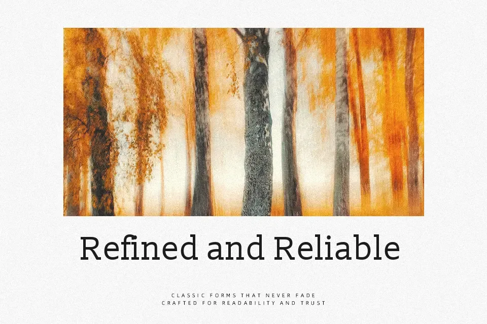 Slabo 13px Font Font Preview for Classic Body Text