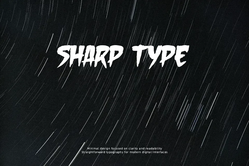 Sleepless Font Font Preview for Artistic Film