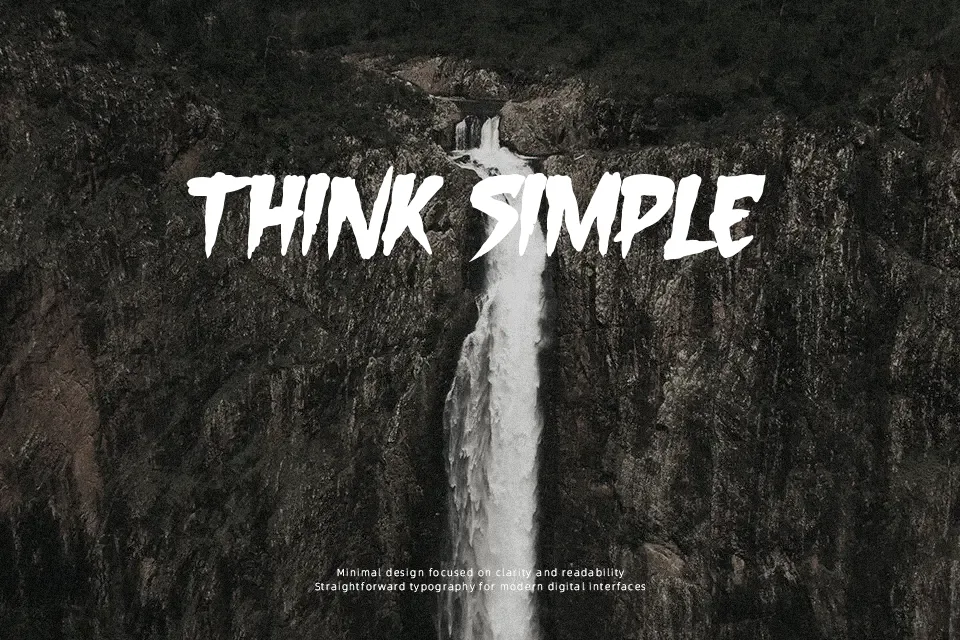 Sleepless Font Handwritten Font Preview for Poster