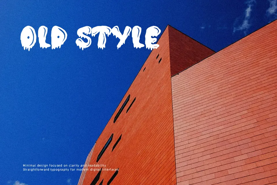 Slimed Font Font Preview for Dramatic Halloween
