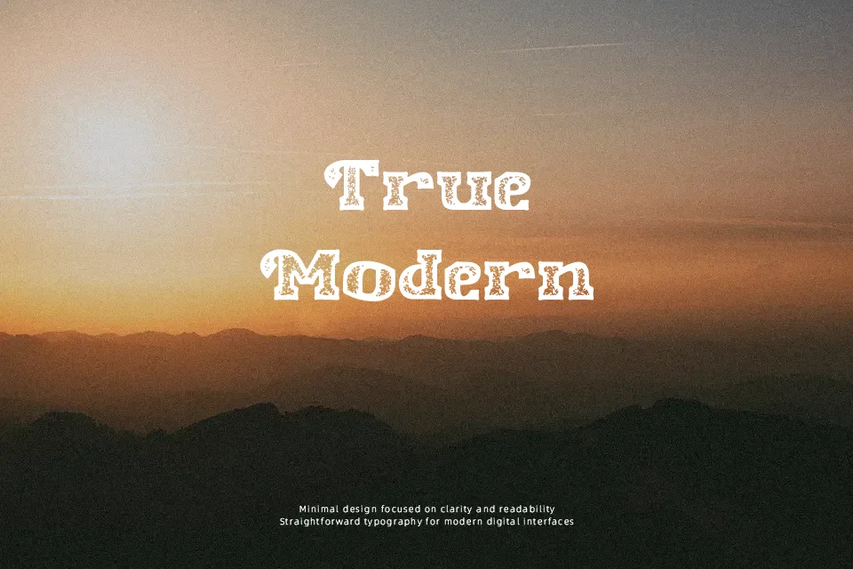 Small Heath Font Font Preview for Western Branding