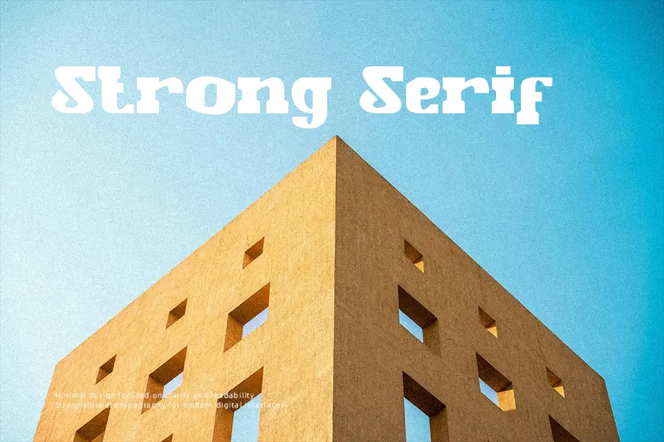 Small Heath Font Font Preview for Bold Logo