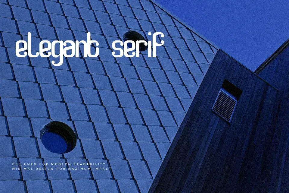 Smart Watch Font Display Font Preview for Headline