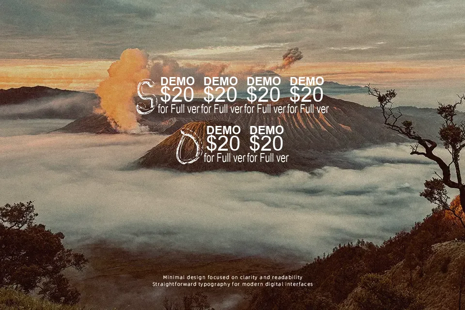 Smelted Font Font Preview for Poster