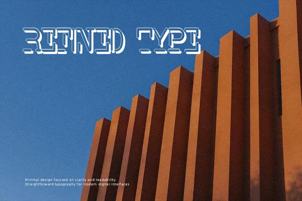 Smith Typewriter Font Slab Serif Font Preview for Packaging