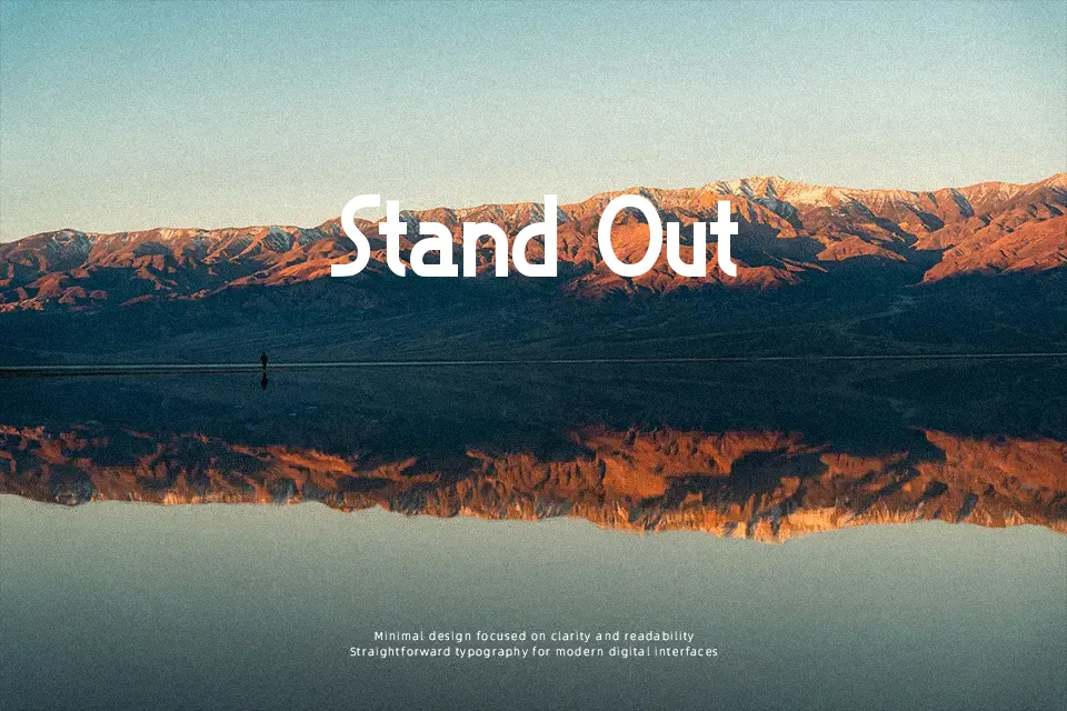 Snappy Service Font Sans Serif Font Preview for Poster