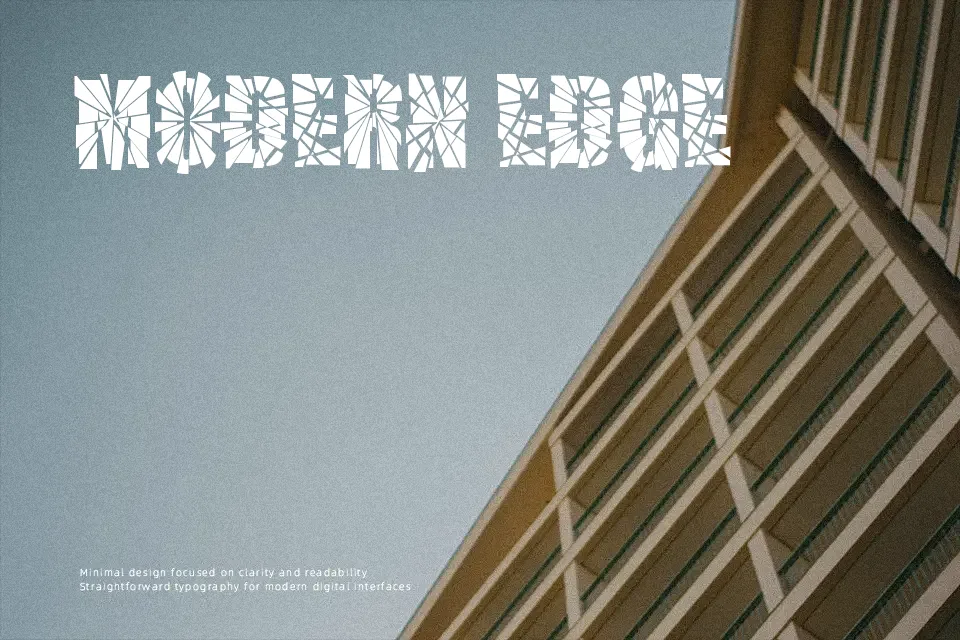 Sniper Shot Font Font Preview for Energetic Logo