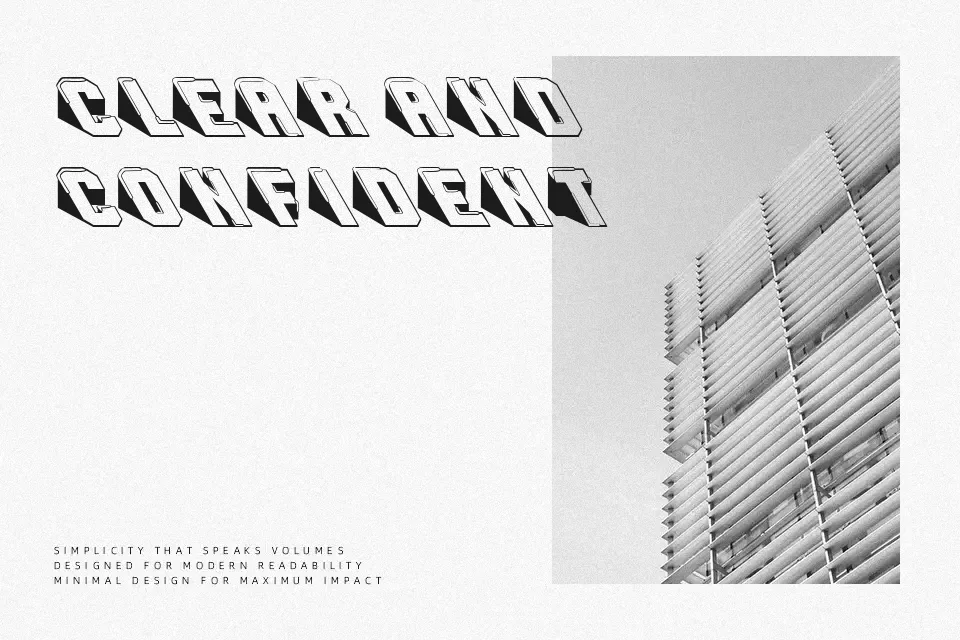 Snowboarding Font Sans Serif Font Preview for Branding