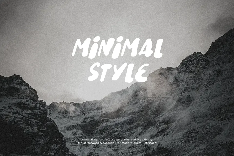 Snowy Skies Font Font Preview for Friendly Headline