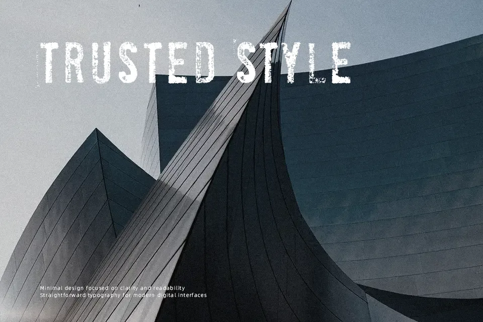 SociaL AnimaL Font Font Preview for Retro Poster