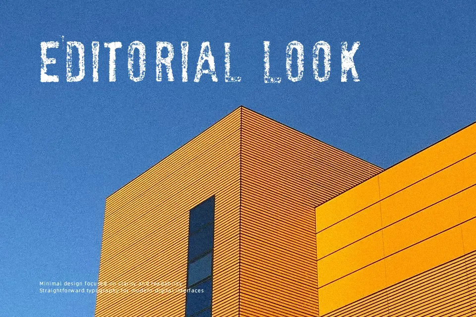 SociaL AnimaL Font Decorative Font Preview for Music