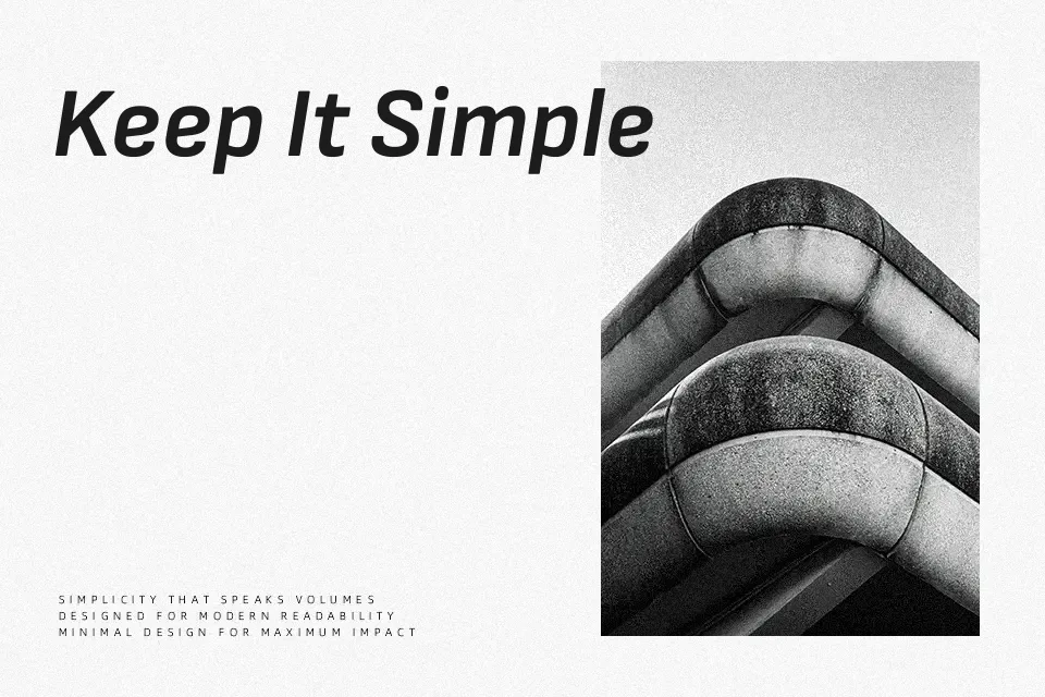 Sofia Sans Font Font Preview for Clean Mood