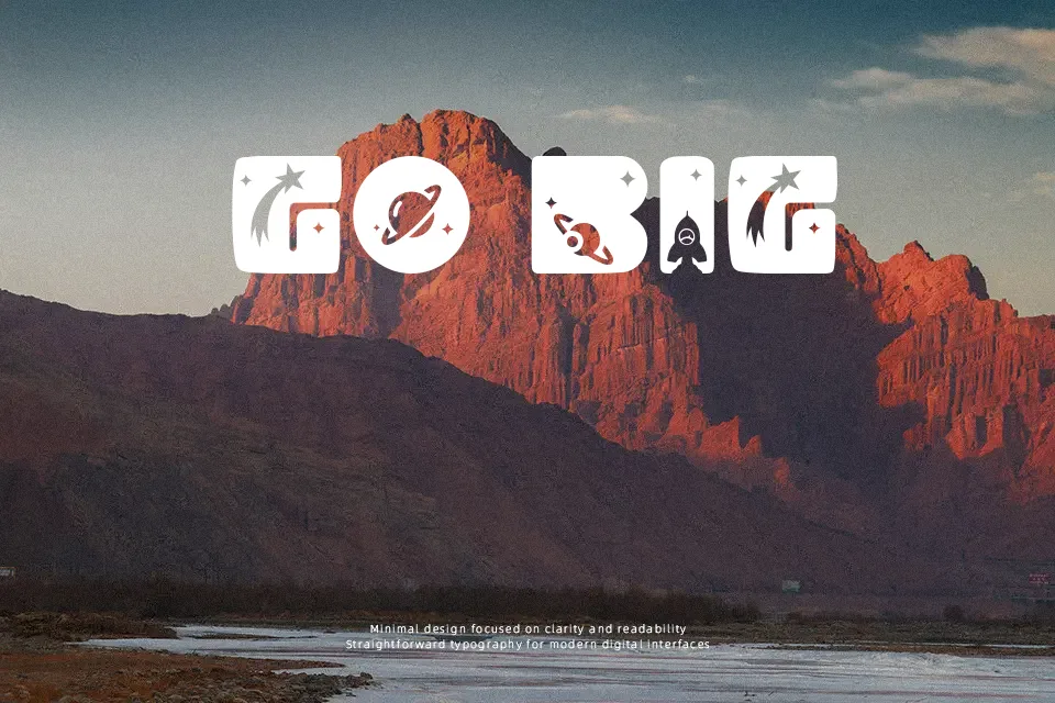 Solar Space Font Font Preview for Tech Gaming