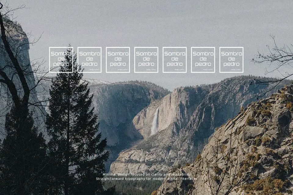 Sombras Font Display Font Preview for Gaming