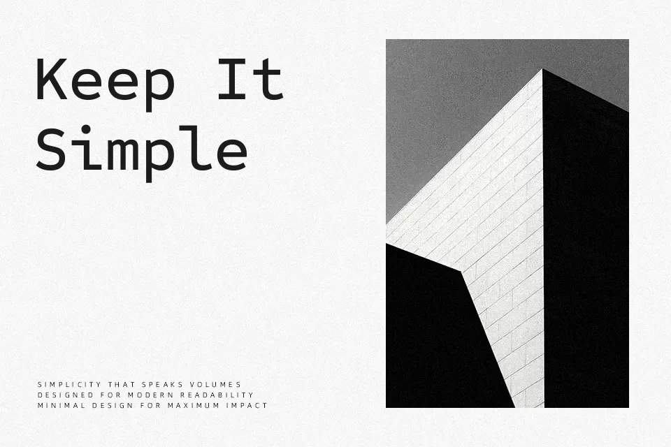 Sometype Mono Font Font Preview for Professional Mood