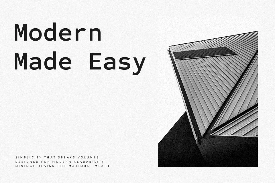 Sometype Mono Font Font Preview for Calm Website