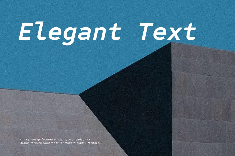Sometype Mono Font Font Preview for Tech Website