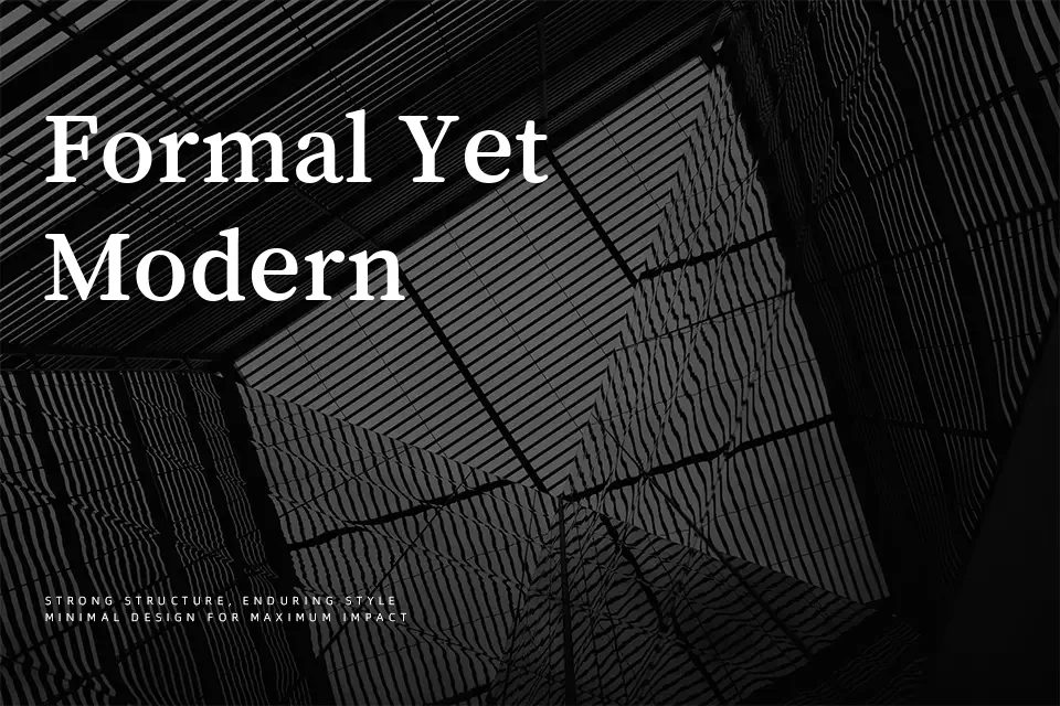 Song Myung Font Font Preview for Professional Editorial